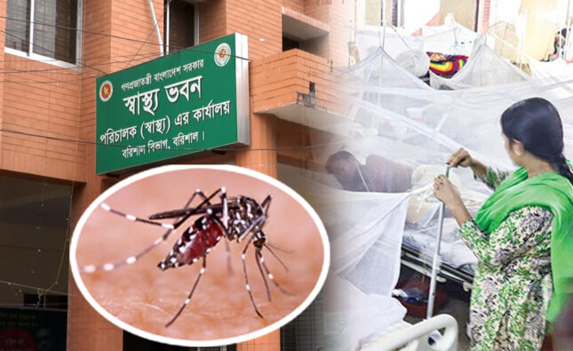 ডেঙ্গুর প্রকোপ বাড়ছে বরিশাল বিভাগে , ৩ জনের মৃত্যু