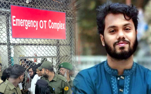 ওসমান হাদীর মাথায় গুলি ঢুকে বেরিয়ে যায় : চিকিৎসক