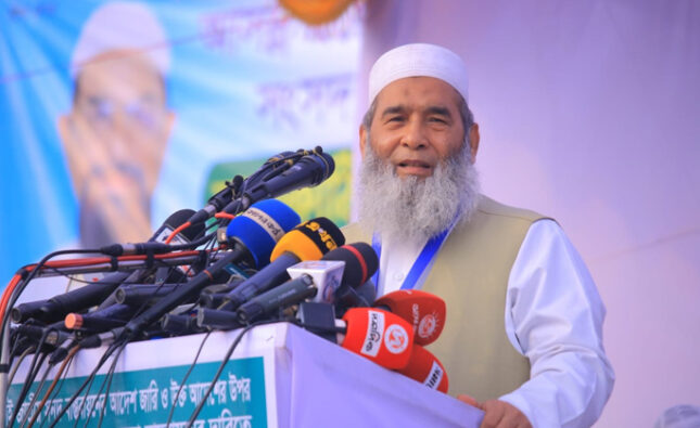 কোরআনের আইন চালুর আহ্বান জামায়াত নেতা মুজিবুর রহমানের