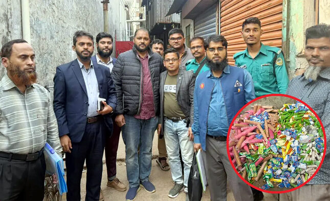 বরিশালে মানহীন খাদ্য উৎপাদন: আইসক্রিম কারখানা ও মিষ্টির দোকানে অভিযান