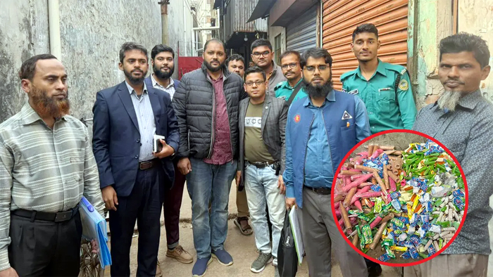 বরিশালে মানহীন খাদ্য উৎপাদন: আইসক্রিম কারখানা ও মিষ্টির দোকানে অভিযান