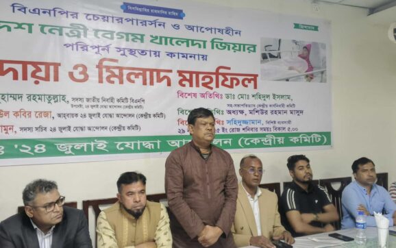 বেগম খালেদা জিয়ার সুস্থতা গণতন্ত্রকামী মানুষের প্রত্যাশার প্রতীক : রহমাতুল্লাহ