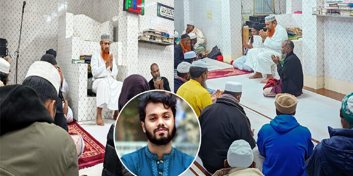 সন্ত্রাসী হামলায় আহত হাদীর সুস্থতা কামনায় কুয়াকাটায় দোয়া মোনাজাত