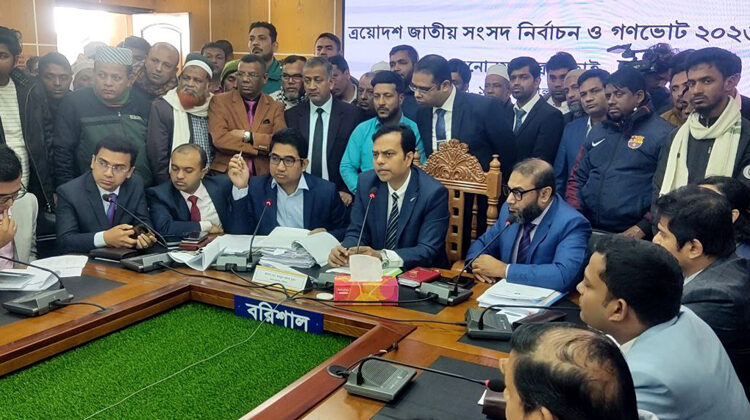 বরিশাল জেলার ৬ আসন : বিএনপির প্রার্থী সান্টুসহ ১০ জনের মনোনয়ন স্থগিত