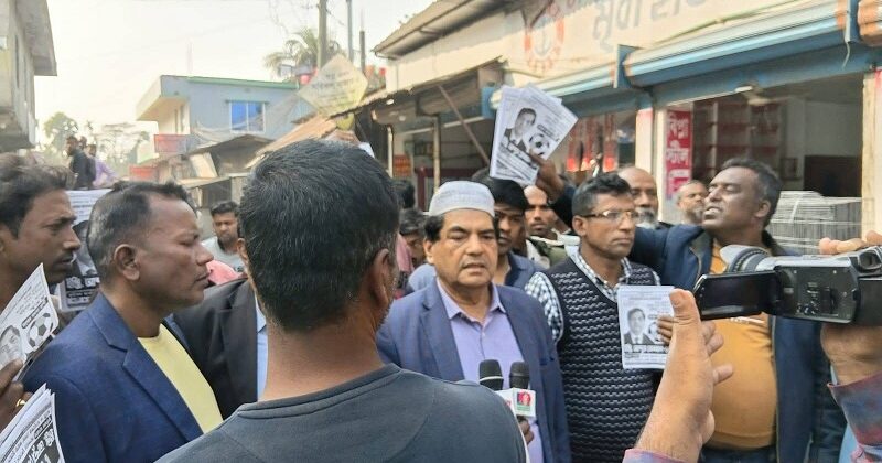 বরিশাল-১ আসনে ‘বিদ্রোহী’ প্রার্থীর প্রচারে বিএনপির বাধা