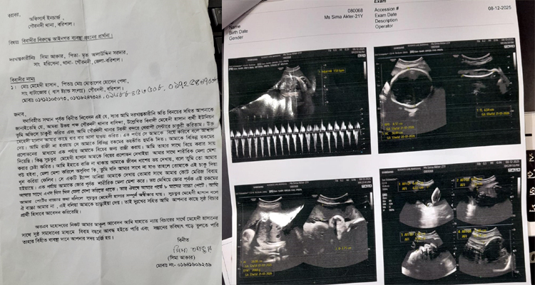 গৌরনদীতে গর্ভের সন্তানের পিতৃ পরিচয়ের দাবিতে দ্বারে দ্বারে ঘুরছেন মা