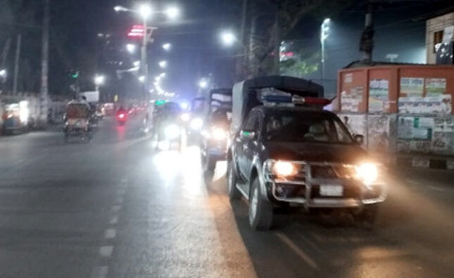 বরিশালে ভোটের মাঠে তৎপর আইনশৃঙ্খলা বাহিনী