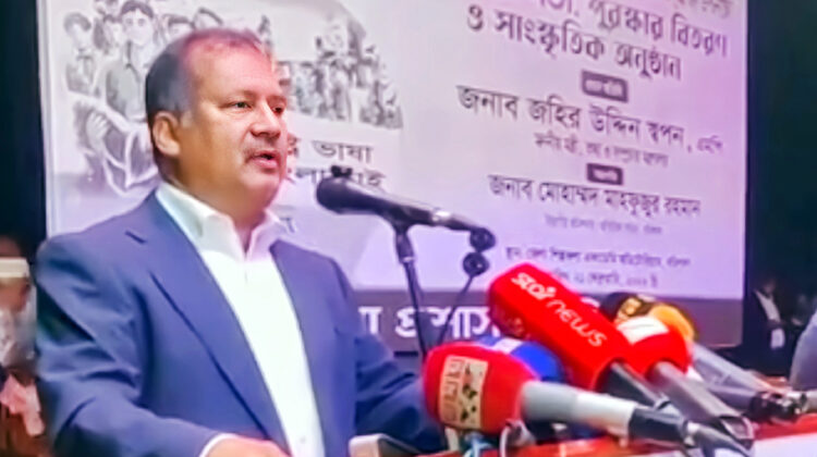 স্বাধীন গণমাধ্যম না থাকলে দেশে গণতন্ত্র চলতে পারে না : তথ্যমন্ত্রী