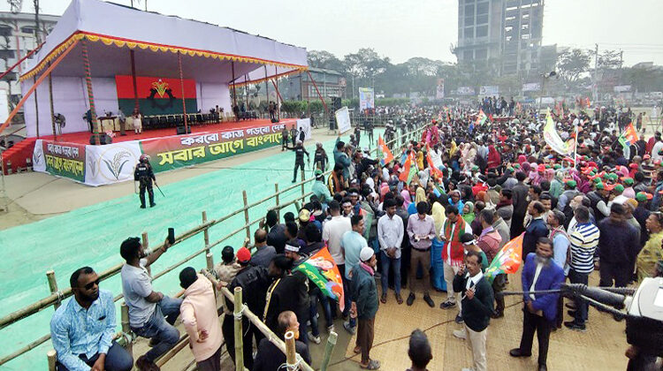 বরিশালে তারেকের সমাবেশ ঘিরে উৎসবের আমেজ