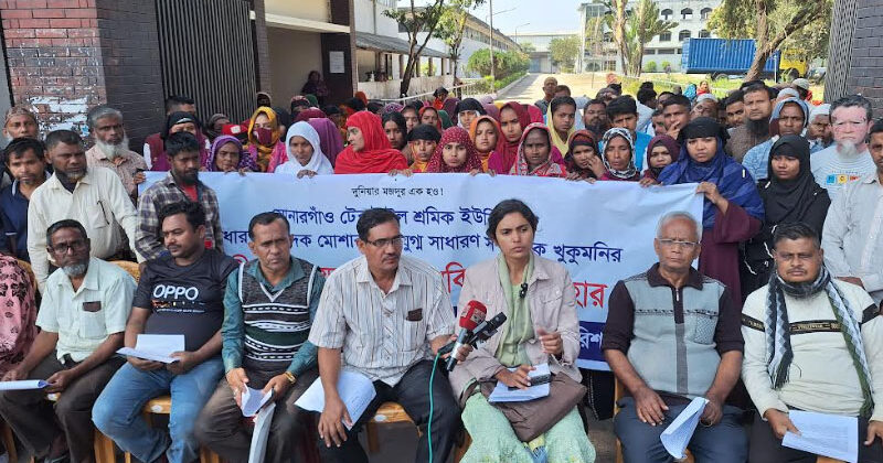 সোনারগাঁও টেক্সটাইল মিলে ‘বিজয় দিবসে শ্রদ্ধা’ জানানোয় দুই শ্রমিক বরখাস্ত, প্রতিবাদে কর্মবিরতি