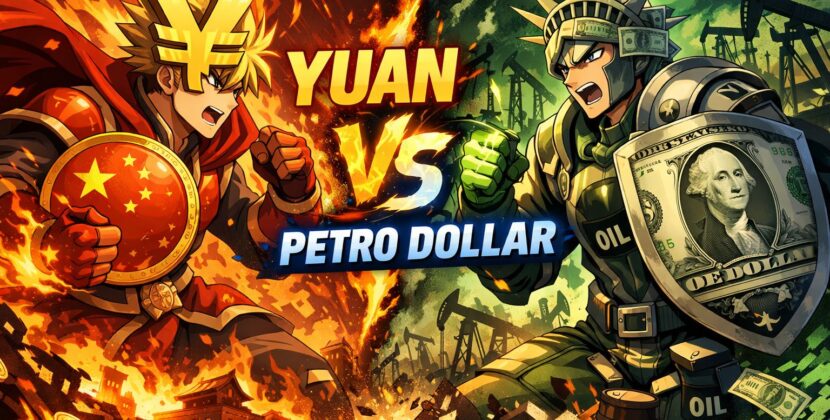 ইউয়ান ভার্সেস পেট্র ডলার: খেলা যে চলছে কোন লেভেলে!