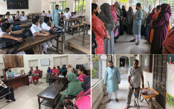 রমজানের ছুটি শেষে বরিশাল জিলা স্কুল ফের প্রাণচঞ্চল হয়ে ওঠেছে