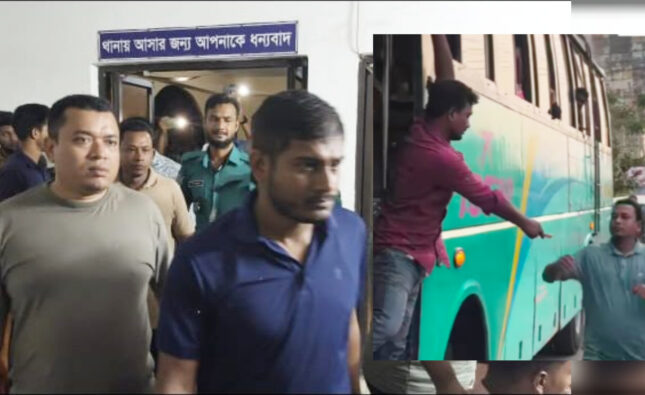 রুপাতলী বাস স্ট্যান্ডে  টোকেনের নামে চাঁদাবাজি, আটক ২